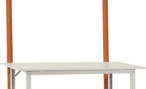 Manuflex AS1661.2001 Aufbausäulen für PACKPOOL Standard Packtische, Farbe: Rotorange RAL 2001, Nutzhöhe: 60 cm - Bild 1