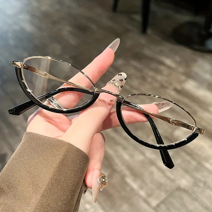 RELEN Korrektionsbrille, Halbrahmen, oval, Damen - Bild 1