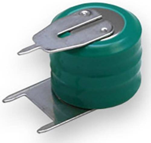 Varta V3/15H-SLF NiMH Knopfzellen-Akku 3,6V 15 mAh in Grün - Bild 1