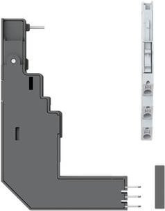 ABB AUX 1S52 250V XT7 Hilfskontakt 1 Wechsler in Grau - Bild 1