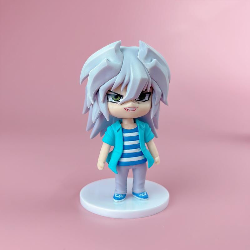 6er Set Yu-Gi-Oh Anime-Figuren von MIFEN mit Yugi Muto, Joey Wheeler, Magierin und Seto Kaiba in Multicolor, Höhe: 9,5-12 cm - Bild 2