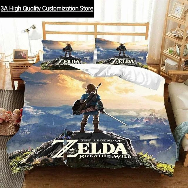 Lodestar Zelda Bettwäsche-Set aus Mikrofaser mit Bettbezug und Kissenbezug, Mehrfarbig, B/H: 200 x 230 cm - Bild 1