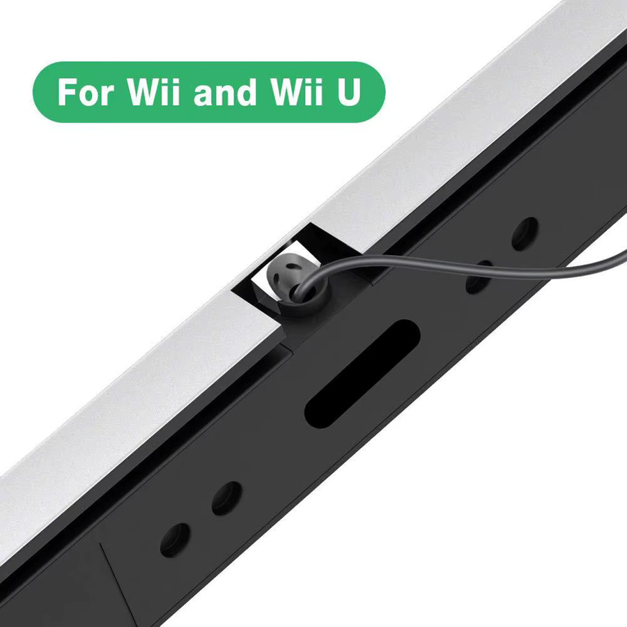 Nintendo Sensorleiste für Wii und Wii U in Schwarz - Bild 2