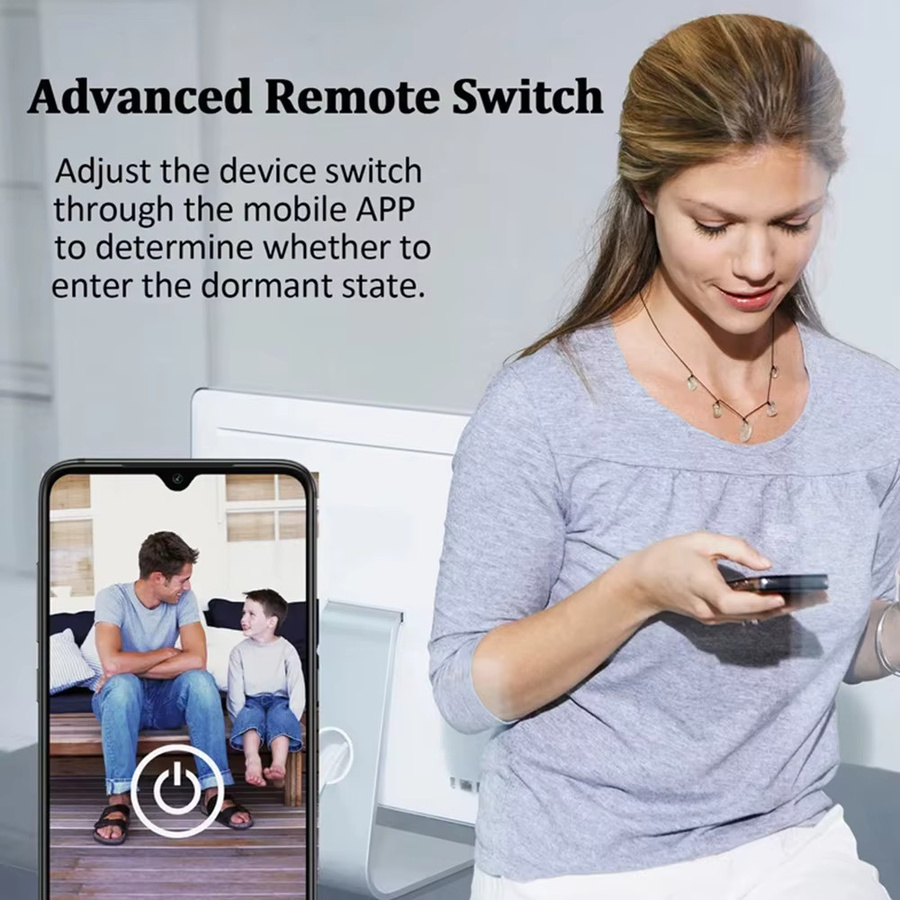 occkic 4K Mini WLAN-Kamera IP/AP mit Bewegungserkennung in Schwarz - Bild 5