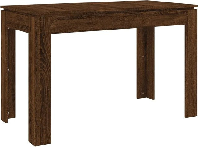 vidaXL Esstisch in Eichen-Optik, Braun, B/T/H: 120 x 60 x 76 cm - Bild 1