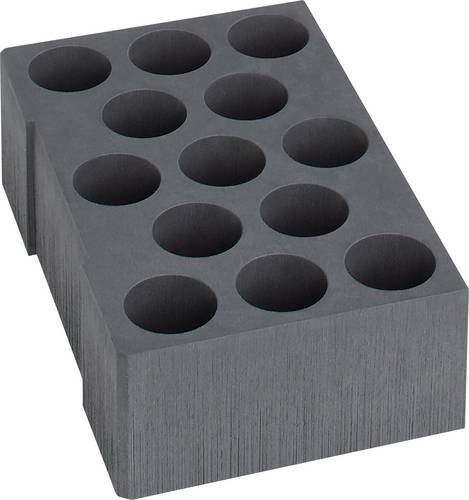 Sortimo Schaumstoffeinlage LB 374 mit Einsätzen, Schwarz - Bild 1
