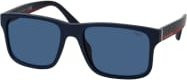 Polo Ralph Lauren PH 4195U Sonnenbrille, Rund, Vollrand, Blau, Herren - Bild 1