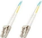 MicroConnect Glasfaser Netzwerkkabel LC/PC Multimode zu LC/PC Multimode, OM3, 50/125 Mikrometer, Farbe: aqua, Länge: 150,0 m - Bild 1