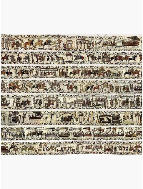 Moderner Teppich Bayeux in Schwarz und Multicolour mit abstraktem Design, B/H: 75 x 100 cm - Bild 1
