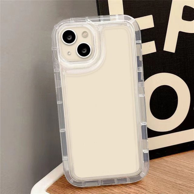 Stoßfeste transparente Handyhülle von AKABEILA für iPhone Modelle als Softcover - Bild 1