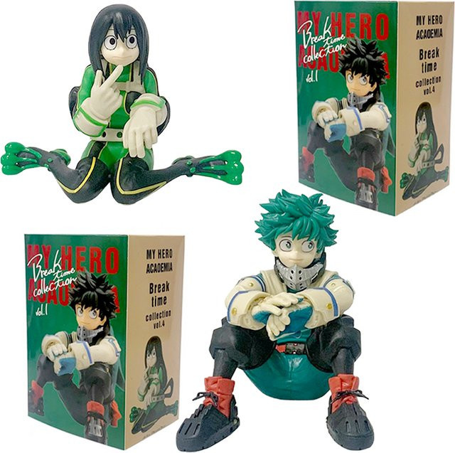 Bandai My Hero Academia Midoriya Izuku & Tsuyu Asui, Figuren, Kunststoff - Bild 1
