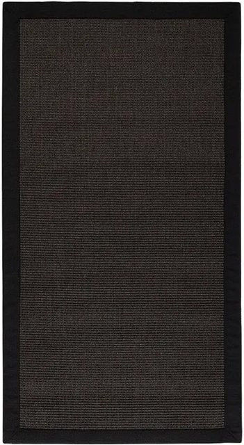Karat Sisalteppich Amazonas mit Bordüre Schwarz B: 200 cm, T: 290 cm - Bild 1