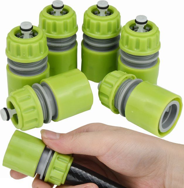 KESLA 10-teiliges Schnellverbinder-Set für Gartenschläuche und Tropfbewässerung, 1/2 Zoll, 16 mm - Bild 1