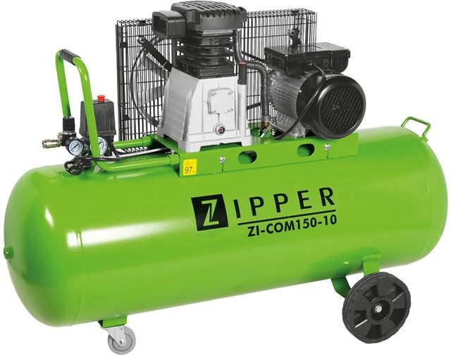 Zipper Kompressor ZI-COM150-10, 2,2 kW, 10 bar, grün - Bild 1
