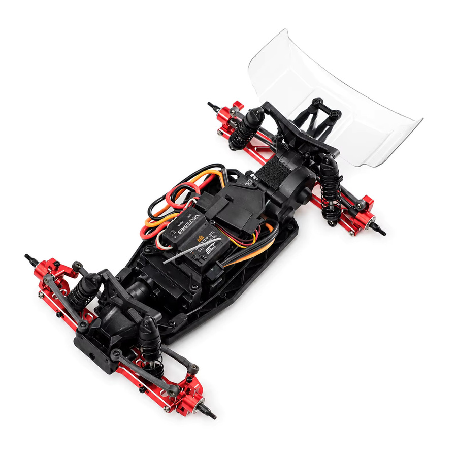 LOSI Micro-B WLtoys 1/24 244016 RC Car Vehicle, Zubehör, Metall, Rot - Bild 1
