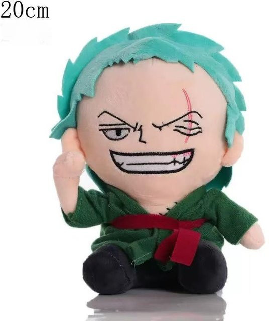 One Piece Plüschtier, Zoro Luffy Chopper, Plüschspielzeug, ab 14 Jahren - Bild 1