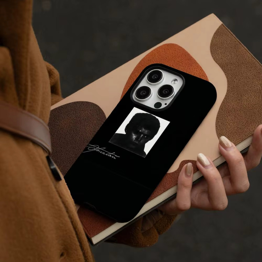 Y-Yung Lean Jonatan Handyhülle für iPhone 17 16 15 14 13 12 Pro Max Plus in Schwarz und Weiß, glänzend, HD, doppellagig mit flüssiger Hartschale - Bild 2