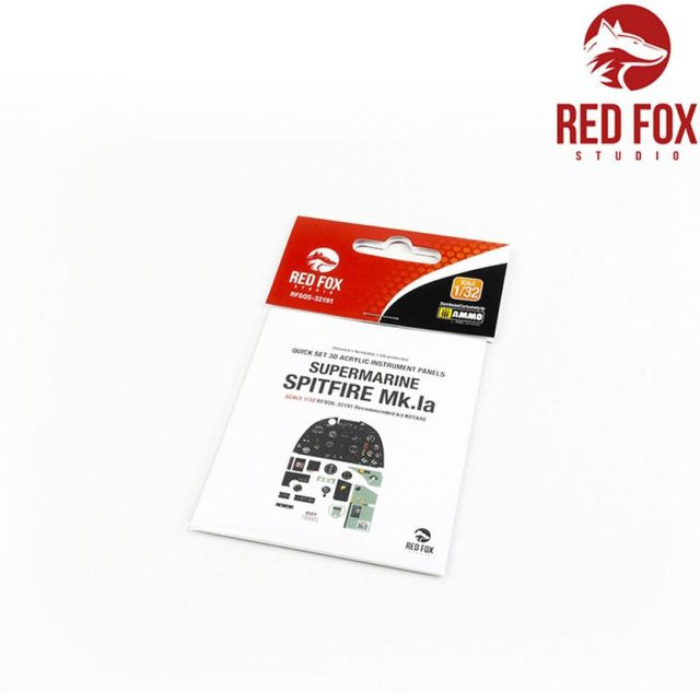 Red Fox Studio Supermarine Spitfire Mk.Ia, Fahrzeug, 1:32 - Bild 1