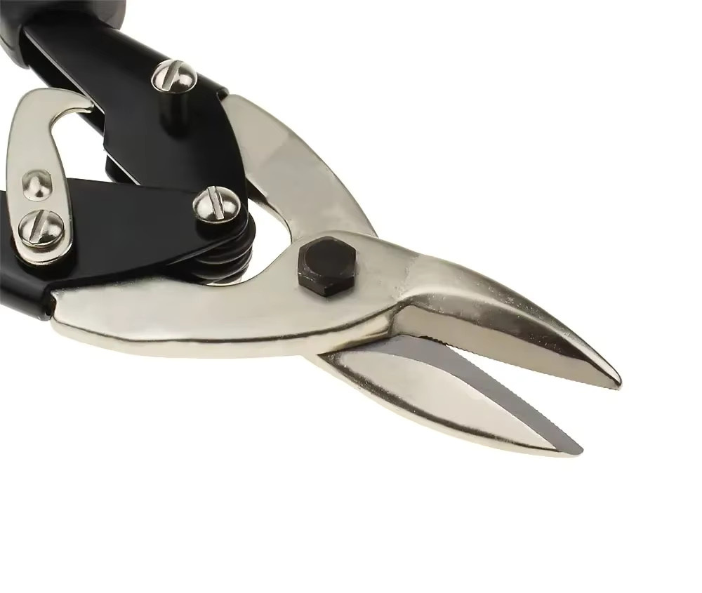 Skeyo Luftfahrtschneide gerade aus Metall mit Gummigriff, Länge: 25 cm - Bild 2