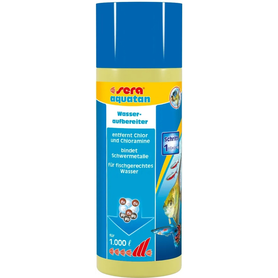 Sera Aquatan Wasseraufbereiter für dein Aquarium, 250 ml - Bild 2