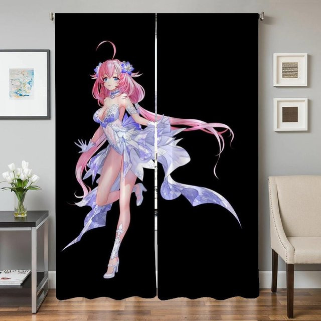 Kings Raid Verdunkelungsvorhänge 2er-Set, schwarz, Breite: 50 cm, Höhe: 70 cm - Bild 1