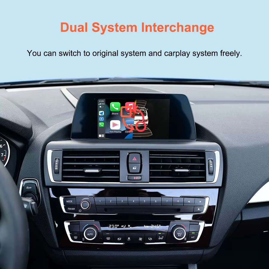 Bonroad Wireless CarPlay und Android Auto Modul für BMW NBT Systeme in Schwarz mit Wi-Fi und Bluetooth zur OEM Integration - Bild 5