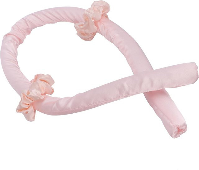 Koogeelife Lockenwickler Stirnband, Rosa, für trockenes Haar, Damen - Bild 1