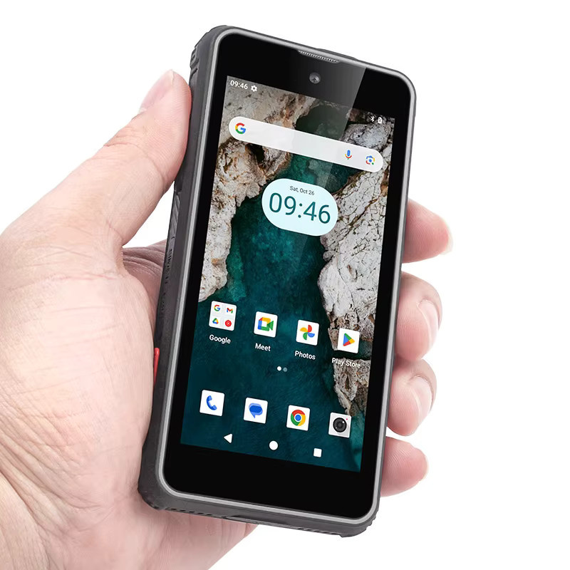 UNIWA R4 Plus Robustes 4G Mini Smartphone mit Android 14, 4 GB RAM, 64 GB Speicher, 20 MP Nachtsicht Kamera, 3000 mAh Akku, NFC, 4 Zoll Display in Schwarz oder Grau - Bild 4