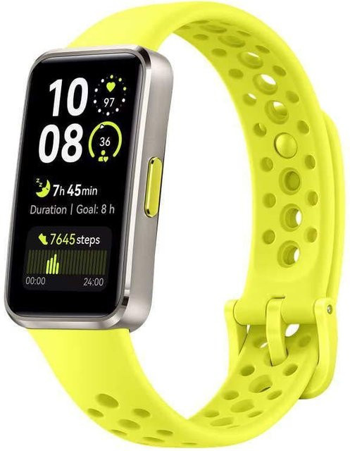 Huawei Fitness Tracker Band 10 in Grün mit Bluetooth, SpO2-Messung und Schlafanalyse - Bild 1