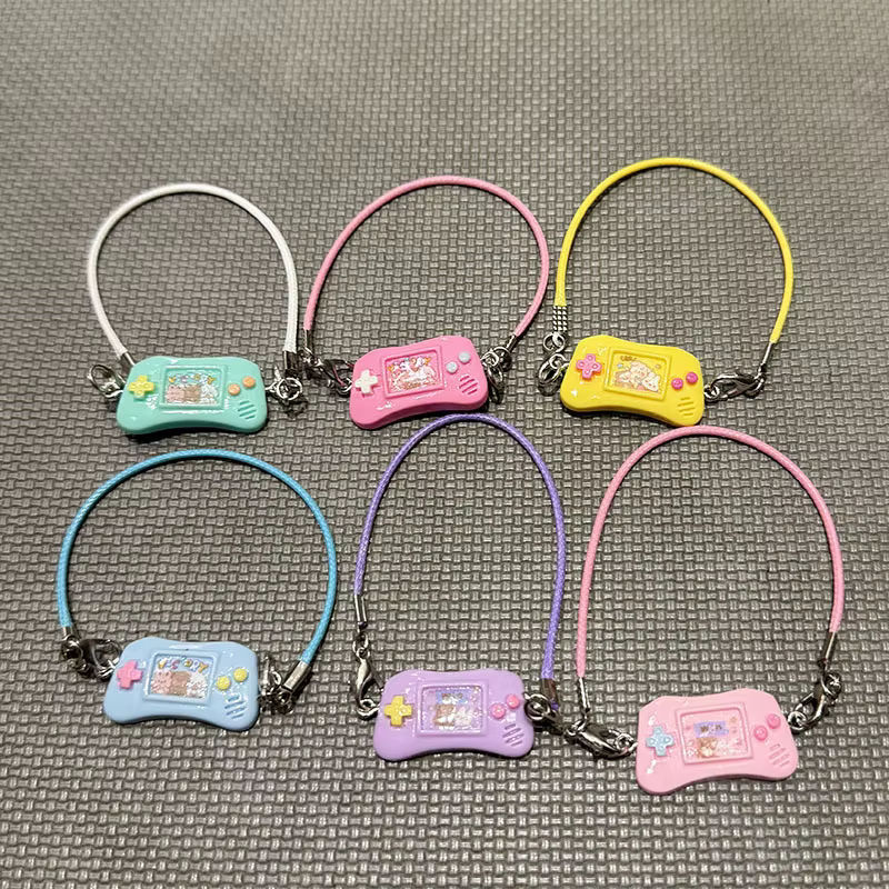 Miniatur Handheld Spielkonsole als Zubehör für 1/6 und 1/8 Puppen, mehrfarbig aus Kunststoff - Bild 4