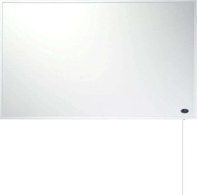 Könighaus Infrarotheizung P-Serie 800 W in Weiß mit Kabelausgang quer rechts - Bild 1
