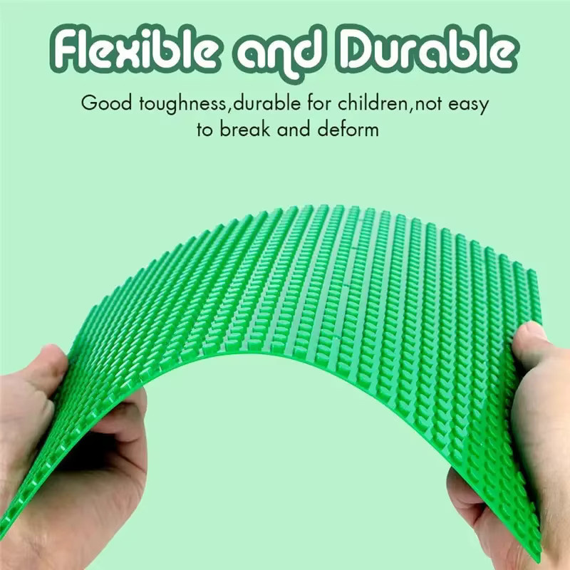 AMAZINGBLOKS Grundplatte Bausteine Platten Zubehör, 6-teiliges Set - Bild 4
