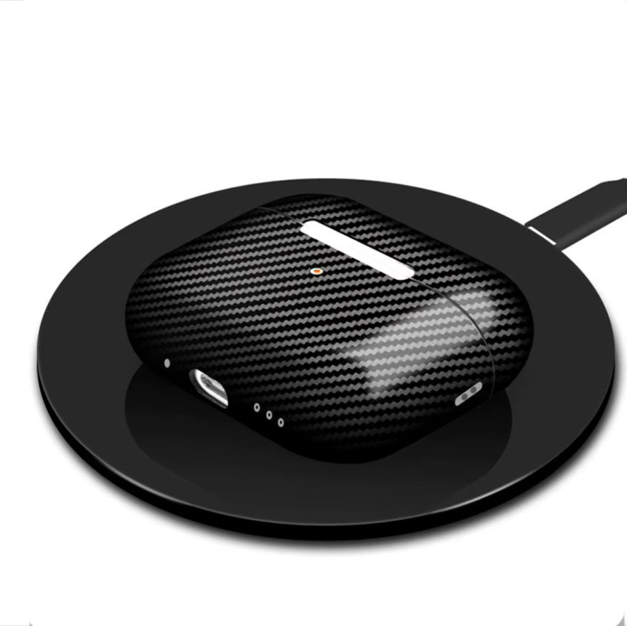 Apple AirPods Pro Hülle aus echter Aramidfaser in Schwarz - Bild 2