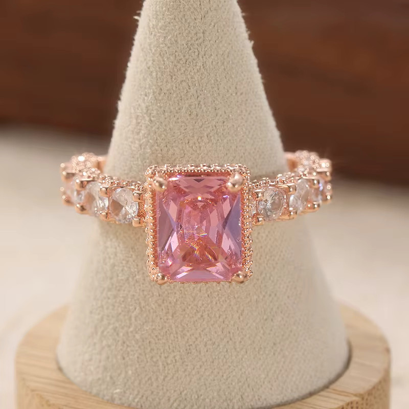 YoYo Ring, Zirkonia, Roségold, Damen - Bild 2