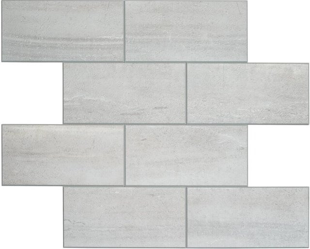 D-C-Fix Wandfliesen in Steinoptik Grau, Matt, B/L: 30,5 x 30,5 cm - Bild 1
