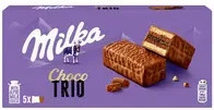 Milka Choco Trio Biskuitkuchen mit Kakaofüllung und Vollmilchschokolade 5 x 30 g - Bild 1