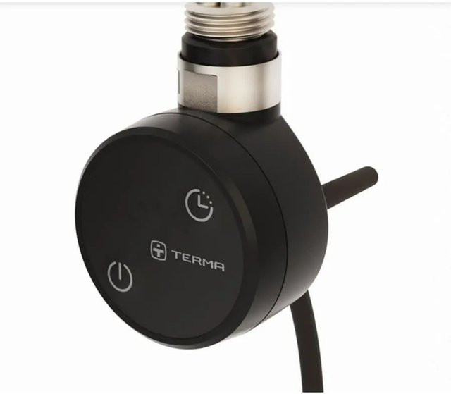 anapont Elektrische Heizpatrone für Badheizkörper mit Wifi und Bluetooth, 300 Watt, Schwarz, 1/2 Zoll Anschluss - Bild 1