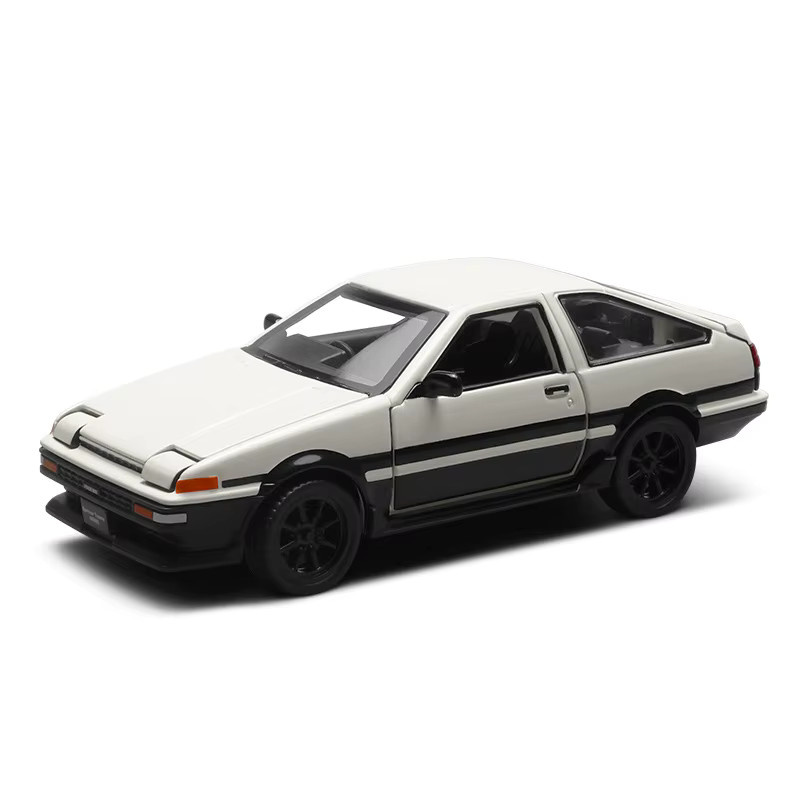 WELLY AE86 Modifiziertes Auto-Modell, 1:37, Metall, Weiß - Bild 3