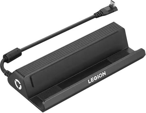 Lenovo Legion Go USB-C Dockingstation mit Power Delivery und Ethernet/LAN in Schwarz - Bild 2