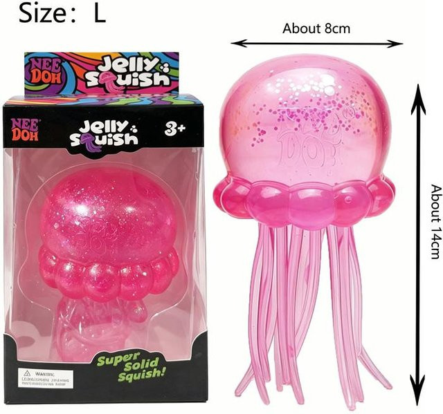 Needoh Jelly Squish L, Fidget Sensorisches Spielzeug - Bild 1