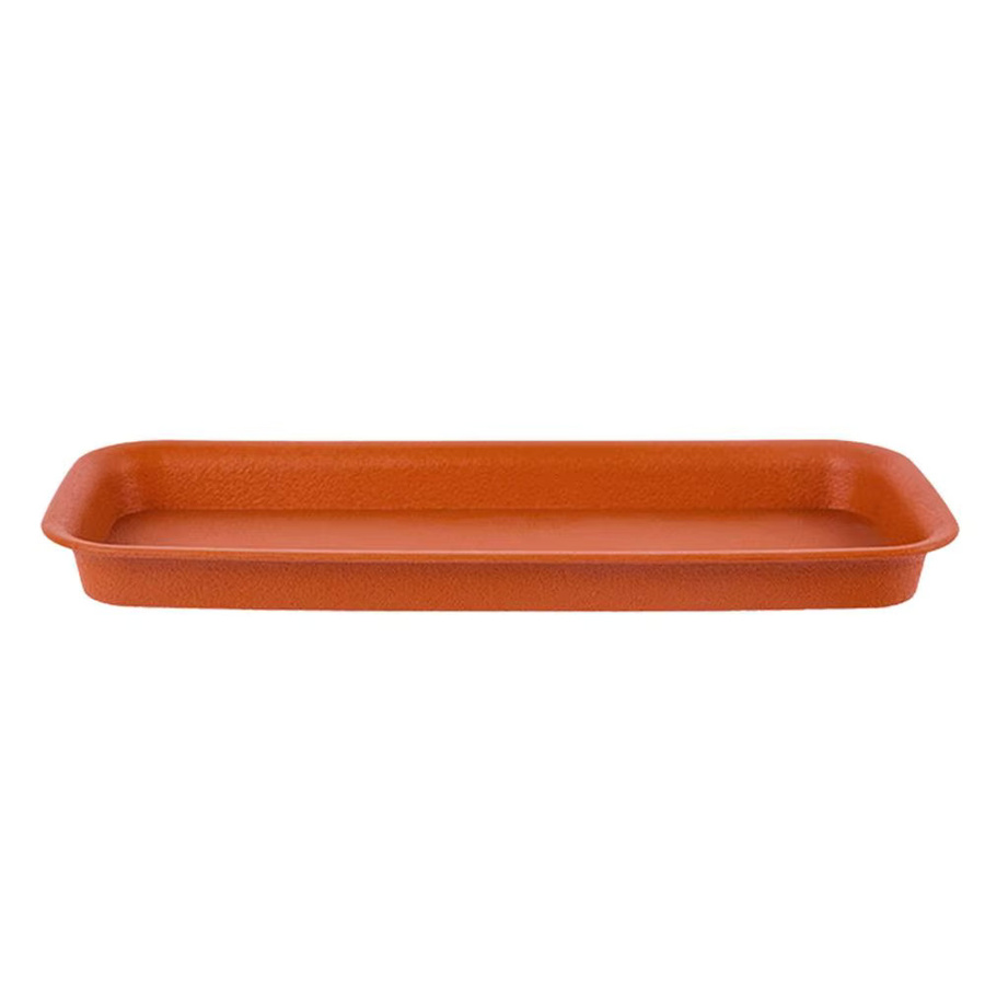 Langlebiges Blumentopf Tropf Tablett aus Kunststoff für Indoor und Outdoor, Weiß - Bild 2