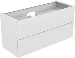 Keuco Waschtischunterschrank Edition 11 in Anthrazit mit Soft-Close-Türen und internen Schubladen, B/T/H: 140 x 70 x 53,5 cm - Bild 1