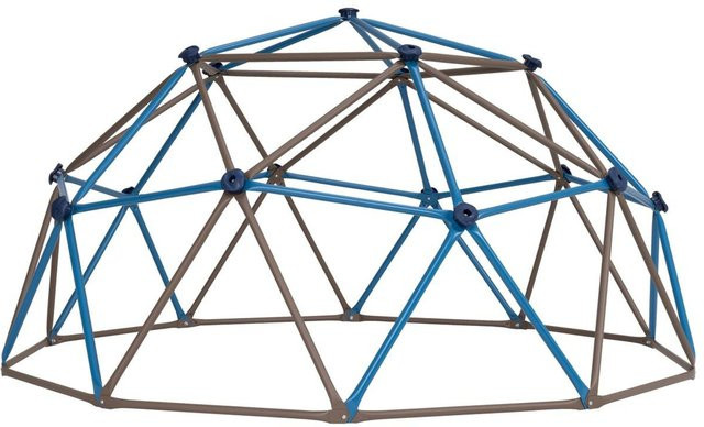 Lifetime Geodome Klettergerüst Geometrisch braun blau - Bild 1