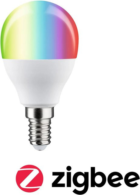 Paulmann Home LED-Leuchtmittel E14 RGBW Tropfenform Matt Multicolour dimmbar ZigBee - Bild 1