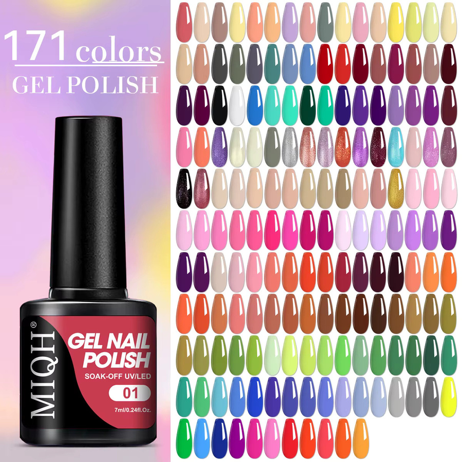 MIQH Summer Ice Clear Nagellack, Glänzend, 7 ml - Bild 2