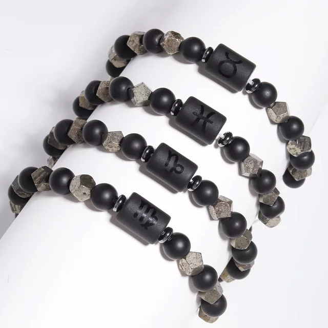 SANSWL Armband, Pyrit, Schwarz - Bild 1