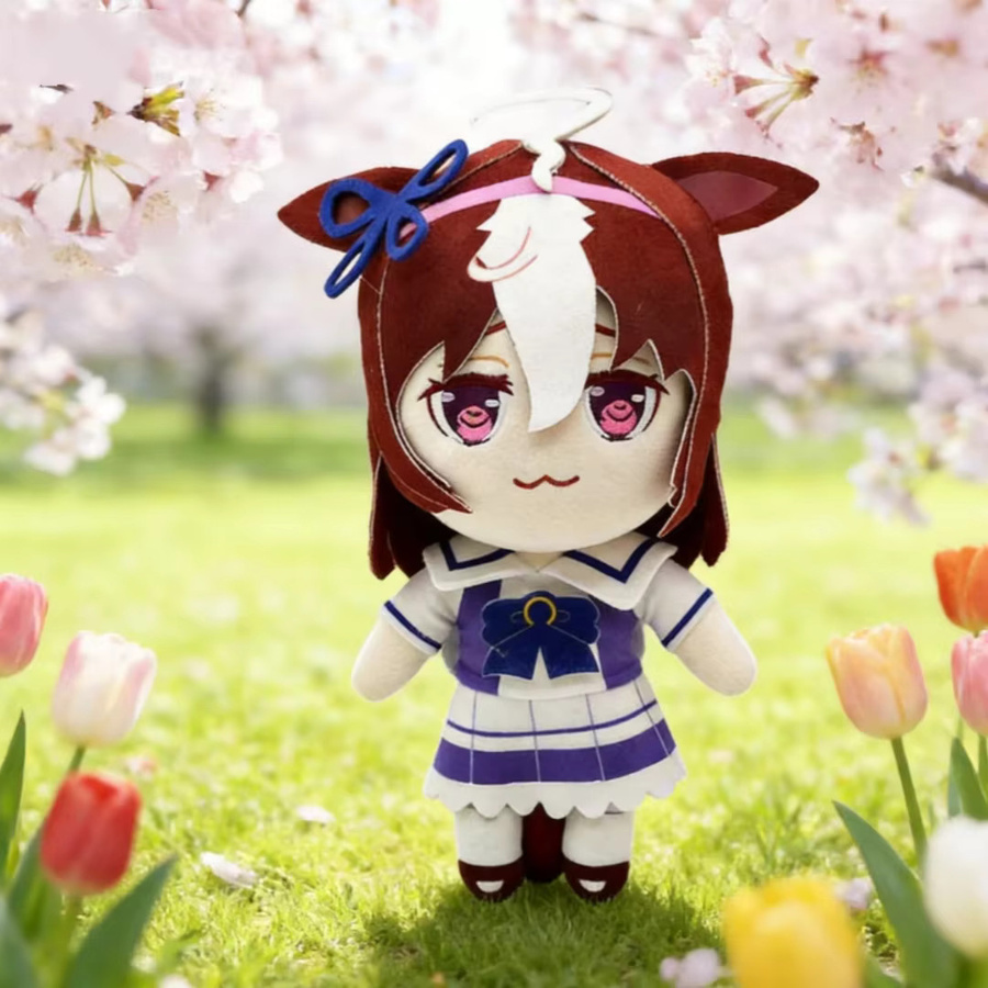 BOOKFONG Uma Musume Pretty Derby Tokai Teio Agnes Tachyon, Plüschtier - Bild 2