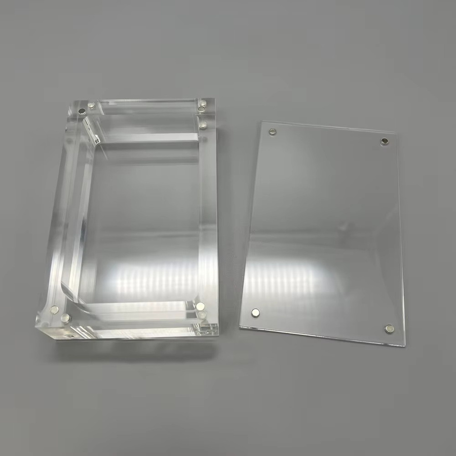 Xunbeifang Magnetische Acryl-Aufbewahrungsbox für GBL Spielkonsolen, Transparente Display-Box für Retro-Gaming-Zubehör - Bild 2