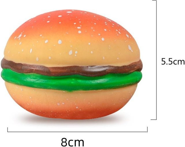BC Pet Supplies Hamburger Stressball, Sensorisches Spielzeug - Bild 1