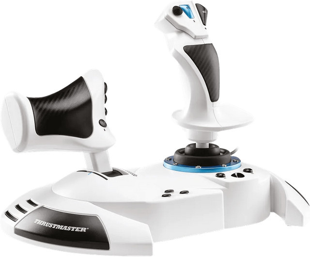 Thrustmaster T-Flight Hotas One Microsoft Flight Simulator Edition Flight Stick für Xbox und PC in Schwarz-Weiß - Bild 1